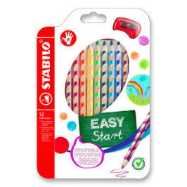Pastelky STABILO EASYcolors Pravák sada 12 ks