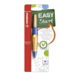 Ergonomická mechanická tužka pro leváky STABILO EASYergo 1.4 ultramarín/oranžová + 3 tuhy