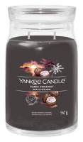 YANKEE CANDLE Black Coconut svíčka 567g / 2 knoty (Signature velký)
