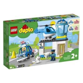 LEGO® DUPLO® Policejní stanice a vrtulník 10959
