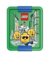 Box na svačinu LEGO® ICONIC Boy - modrá/zelená