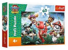 Puzzle Tlapková patrola: Dinosauří film 60 dílků