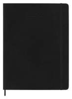 18měsíční diář Moleskine 2026-27 - měkké desky, XL, týdenní, černý