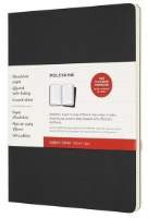 Moleskine: Sešity Moleskine 2ks plánovací linkovaný černý a hnědý XL