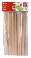 APLI špejle dřevěné 200 x 3 mm - přírodní 50 ks