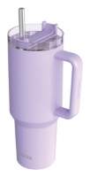 Nerezový termohrnek s brčkem Stream Purple 1200ml