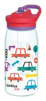Plastová láhev s pítkem Glow Kids Cars 580ml
