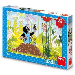 Puzzle Krtek modrých v kalhotkách 24 dílků