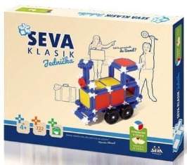 Stavebnice SEVA - Klasik Jednička 222 ks