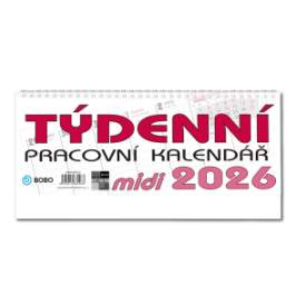 Stolní kalendář 2026 pracovní MIDI