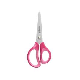 Keyroad Školní nůžky Soft 15 cm - růžové