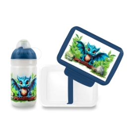 Set Zdravá lahev 0,5 l a Zdravá sváča - dráček
