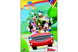 Mickeyho klubík - Omalovánky A4