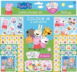 Peppa Pig - Samolepkový set 500