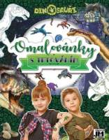 Dinosauři - Omalovánky s tetováním