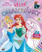 Princezny - Velké omalovánky