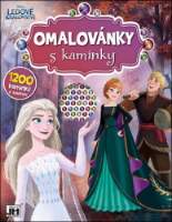 Ledové království - Omalovánky s kamínky