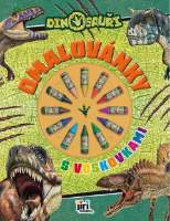 Dinosauři - Omalovánky s voskovkami