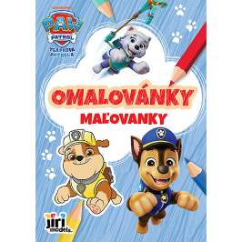 Tlapková patrola - Omalovánky A5 kluci