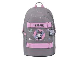 BAAGL Školní batoh Skate Kuromi Grey GRS