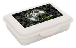Box na svačinu s přihrádkou Gamer