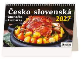 Kalendář stolní 2027 - Česko-slovenská kuchařka/kuchárka