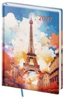 Diář 2027 týdenní A5 Vario Lyra - Paris