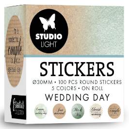 Samolepky Studio Light,&nbsp;100 ks - Svatba