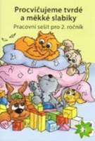 Procvičujeme tvrdé a měkké slabiky - Český jazyk pro 2. ročník ZŠ - duhová řada