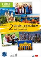Direkt interaktiv 2 (A2) – učebnice s prac. sešitem + MP3/Videa ke stažení + žák. licence