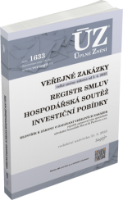 ÚZ č. 1633 - Veřejné zakázky, Ochrana hospodářské soutěže, Veřejná podpora, Investiční pob