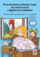 Procvičujeme určování času na ručičkových a digitálních hodinách - pracovní sešit pro 2. a