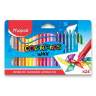Voskovky Maped Color'Peps Wax - 24 barev, trojhranné