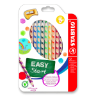 Pastelky STABILO EASYcolors Levák sada 12 ks