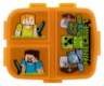 Minecraft Svačinový box s přihrádkami 550ml