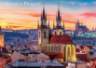 Magnet Týn Church and Prague Castle
