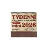 Pracovní kalendář 2026 MINI Retro