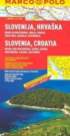 Slovinsko/Chorvatsko mapa