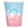 Kelímky papírové "Boy or Girl" 250 ml - 8 ks Kelímky papírové "Boy or Girl" 250 ml - 8 ks
