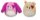 Squishmallows 1+1 Růžový pes Sager a Světlý pes Cooper 20 cm