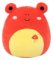 Squishmallows Červená pralesnička - Obu 20 cm
