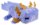 Minecraft Plyšák - Modrý Axolotl 20 cm Minecraft Plyšák - Modrý Axolotl 20 cm