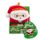 Squishmallows Vánoční ozdoba Santa s brýlemi Nick 10 cm