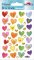 Samolepky Colorful hearts Samolepky Colorful hearts