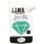 Diamantová barva IZINK Diamond - tyrkysová, 80 ml