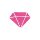 Diamantová barva IZINK Diamond - fuchsiová, 80 ml Diamantová barva IZINK Diamond - fuchsiová, 80 ml