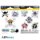 One Piece samolepky - Straw Hat Skulls One Piece samolepky - Straw Hat Skulls