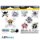One Piece samolepky - Straw Hat Skulls One Piece samolepky - Straw Hat Skulls