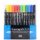 Graph´O brush set oboustranných fixů na vodní bázi, 36ks
