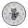 Hodiny nástěnné 30 cm HORL21U03 BUG ART KOOKS KIUB Hodiny nástěnné 30 cm HORL21U03 BUG ART KOOKS KIUB
